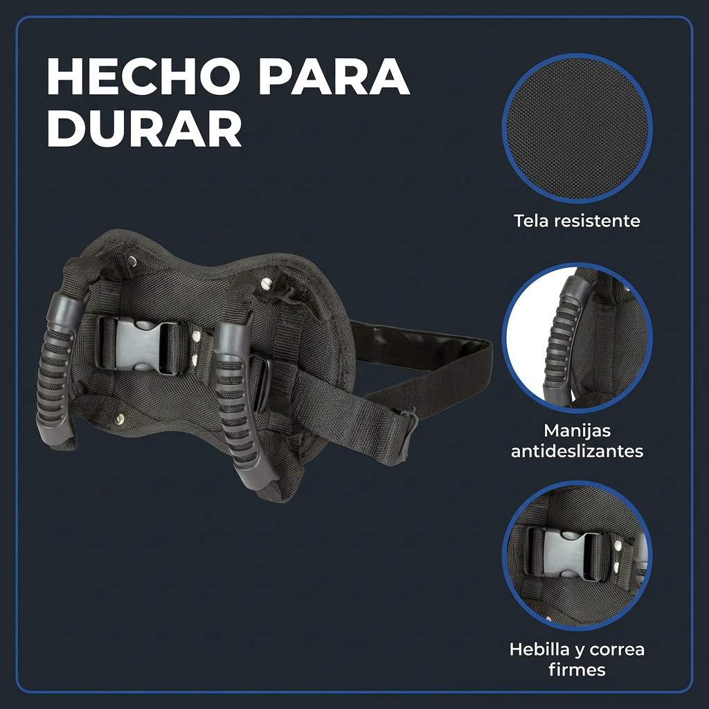 Cinturón de agarre para tu acompañante
